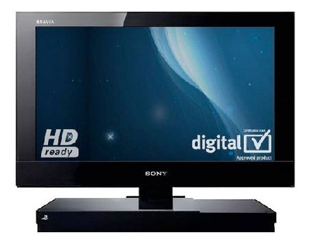 HDTV Sony Bravia KDL-22PX300    PlayStation 2