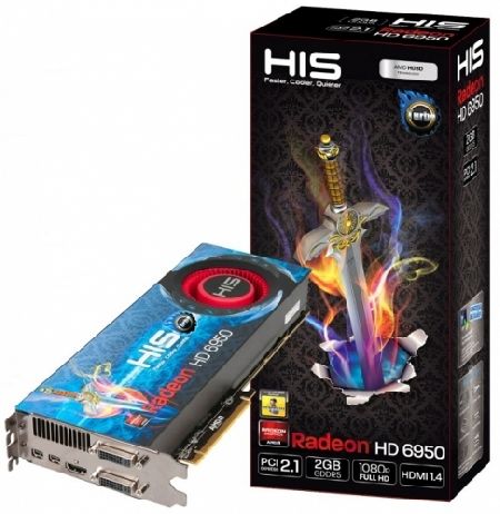   Radeon HD 6970  HD 6950  HIS  