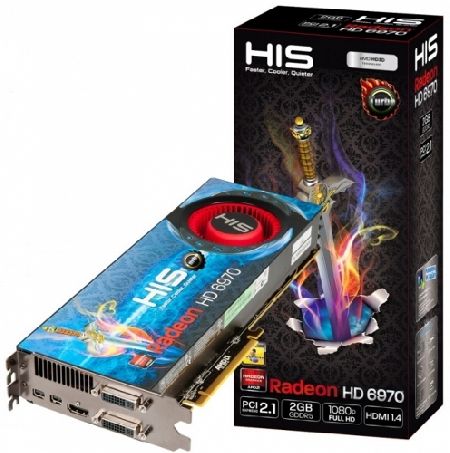   Radeon HD 6970  HD 6950  HIS  