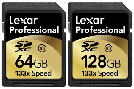 Lexar Media выпускает скоростные карты памяти SDXC на 64 и 128 ГБ