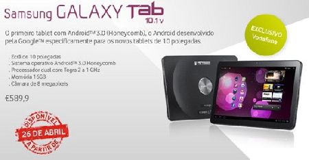 10-  Samsung Galaxy Tab 10.1v   