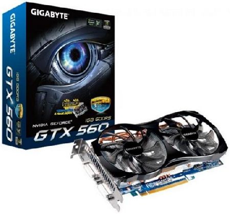 Gigabyte     GeForce GTX 560  WindForce 2X