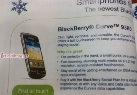       BlackBerry Curve 9380