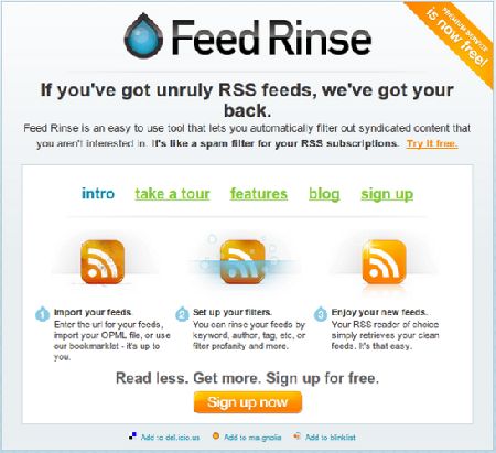 : Feed Rinse -   RSS-