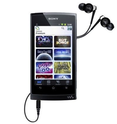 CES 2012:  Sony Walkman NWZ-Z1000  