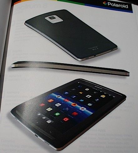 CES 2012: Polaroid   Spectrum 7, 8  9  Android ICS