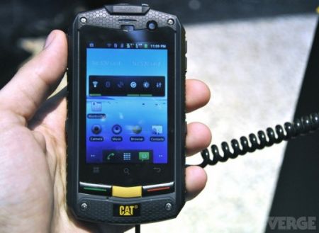 CeBIT 2012:  Android- CAT B10  Caterpillar