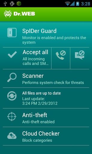  - Dr.Web 7.0  Android
