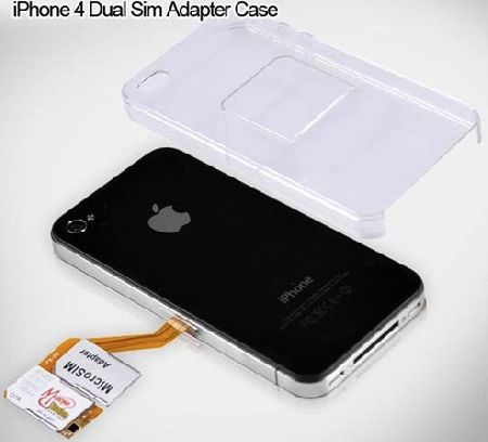 Адаптер для подключения двух SIM карт к iPhone 4G
