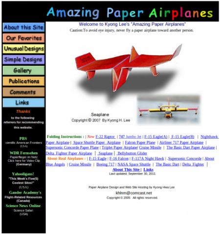  : Amazing Paper Airplanes -   