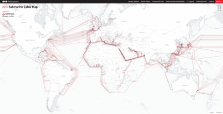  : Submarine Cable Map -   