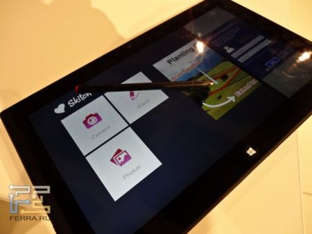 IFA 2012:  Lenovo IdeaTab S2110  -    Windows 8. UPD:  