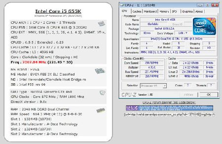  Intel Core i5 655K   7,3 