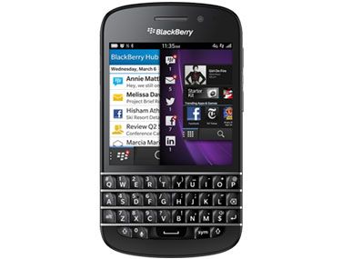 Смартфон BlackBerry Q10 выходит в Великобритании
