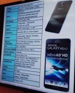 Стали известны спецификации Samsung Galaxy Mega 2