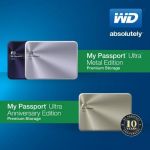 WD   My Passport Ultra Metal Edition  Anniversary Edition