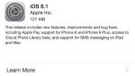 Apple выпустила iOS 8.1 (25.10.2014)