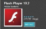 Adobe Flash 10.2 доступен в Android Market