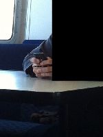 Папарацци застукали iPhone 5 в вагоне (30.07.2011)