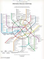  : Alternative Moscow metro map -   (06.04.2013)