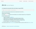 Сайт дня: drv.io - как пропатчить Google Drive под e-mail (29.11.2013)