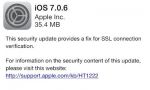 Apple  iOS 7.0.6 (26.02.2014)